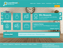 Tablet Screenshot of loanstreet.in